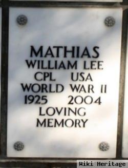 William Lee Mathias