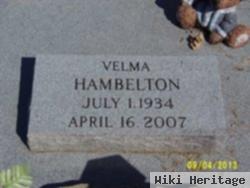 Velma Edith Forrest Hambelton