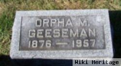 Orpha M Geeseman