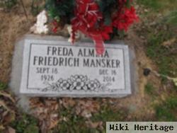 Freda Almeta Friedrich Mansker