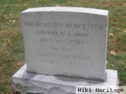 Col Philip Henry Worcester