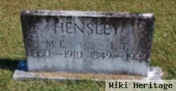 Martha Ellen Olive Hensley