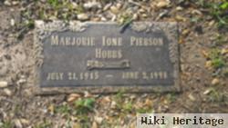 Marjorie Ione Pierson Hobbs