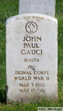 John Paul Gauci