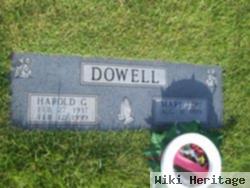 Harold G. Dowell