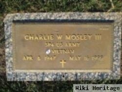 Charlie W Mosley, Iii