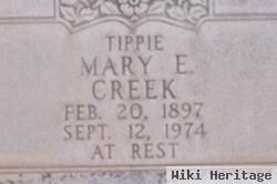 Mary E "tippie" Pepper Creek