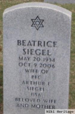 Beatrice Siegel