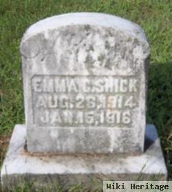 Emma C Shick