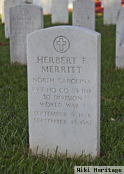 Herbert F Merritt