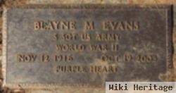 Blayne M. Evans