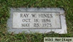 Ray W Hines