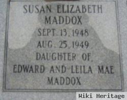 Susan Elizabeth Maddox