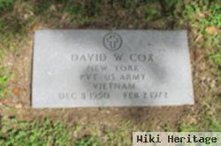 David W Cox