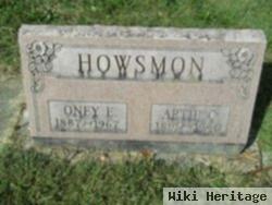 Oney Earnest Howsmon