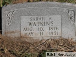 Sarah Alice "sallie" Hess Watkins