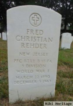 Fred Christian Rehder