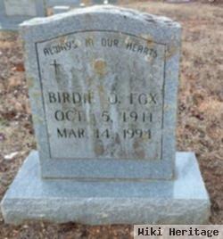 Birdie "birthie" Ogle Fox