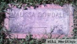 Malissa Frances Shaw Dowdall