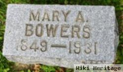 Mary A Evans Bowers