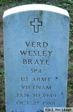 Verd Wesley Braye