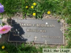 Sarah Elizabeth Mock Beideman