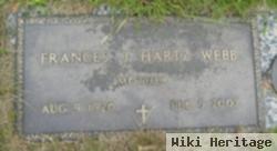 Frances J. Webb Hartz