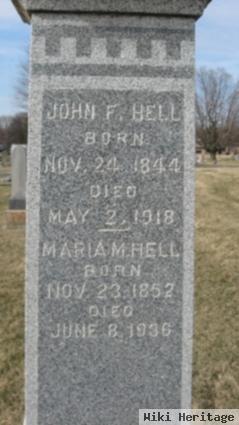 John F Hell