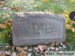 William Merle Anderson