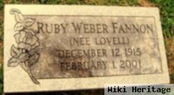 Ruby Weber Lovell Fannon