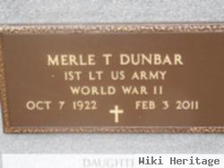 Merle T. Dunbar