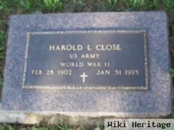 Harold L. Close