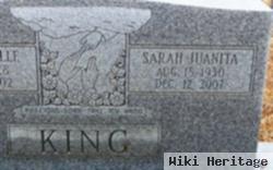 Sarah Juanita Hamby King