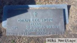 Oran Lee Hope