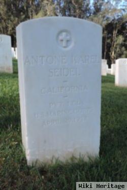 Pvt Antone Karel Seidel