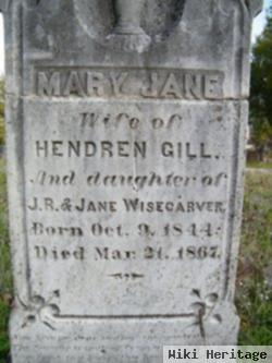 Mary Jane Wisecarver Gill