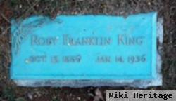 Roby Franklin King