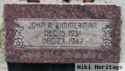 John Richard Zimmerman