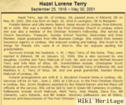 Hazel Lorene Nelson Terry