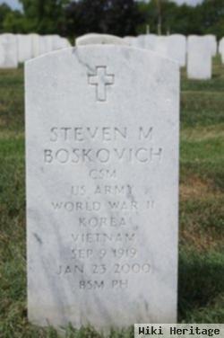 Steven M Boskovich