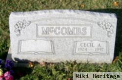 Cecil A Mccombs