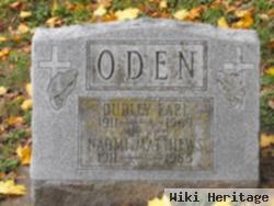 Dudley Earl Oden