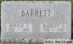 Marilyn Jean Elliott Barrett