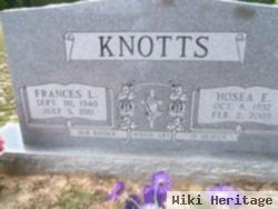 Hosea Elijah "pop" Knotts