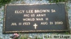 Elgy Lee Brown, Sr