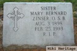 Sr Mary Bernard Zinser