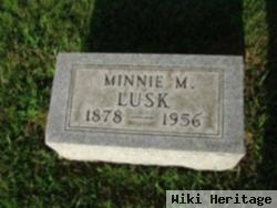 Minnie M. Lusk