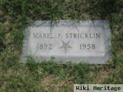 Mabel Faye Bressler Stricklin