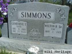 Wilton R "poke" Simmons, Sr