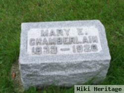 Mary E Chamberlain